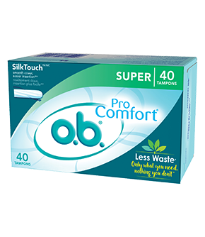 O.B. Pro-Comfort Non-Applicator Tampons