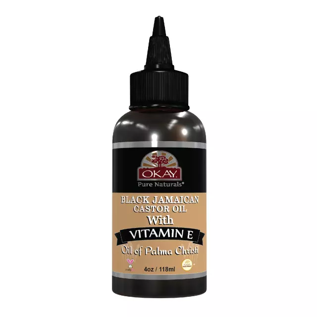 Okay Vitamin E 100% Pure Black Jamaican Castor Oil