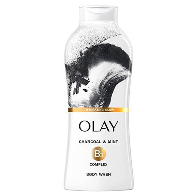 Olay Charcoal & Mint Hydrating Glow Body Wash