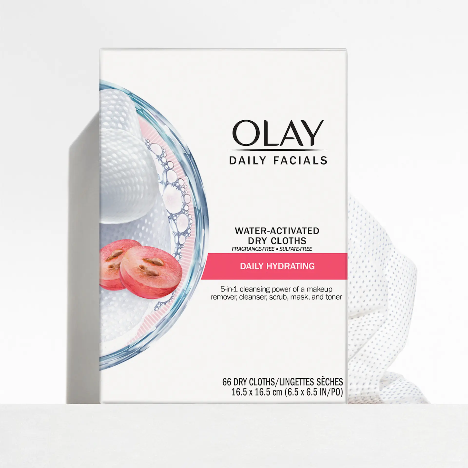 Olay Daily Facials Water-Activated Dry Cloths