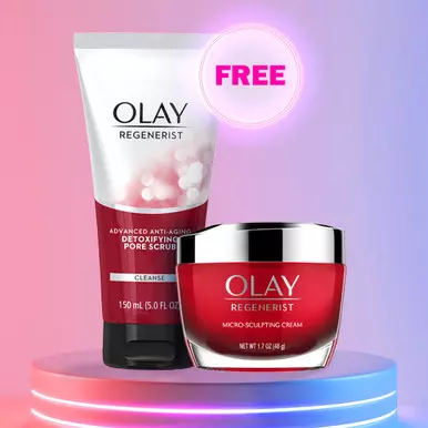 OLAY REGENERIST Detoxifying Pore Scrub Cleanser