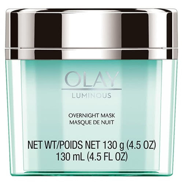 Olay Regenerist Luminous Overnight Facial Mask Gel Moisturizer with Vitamin C & E