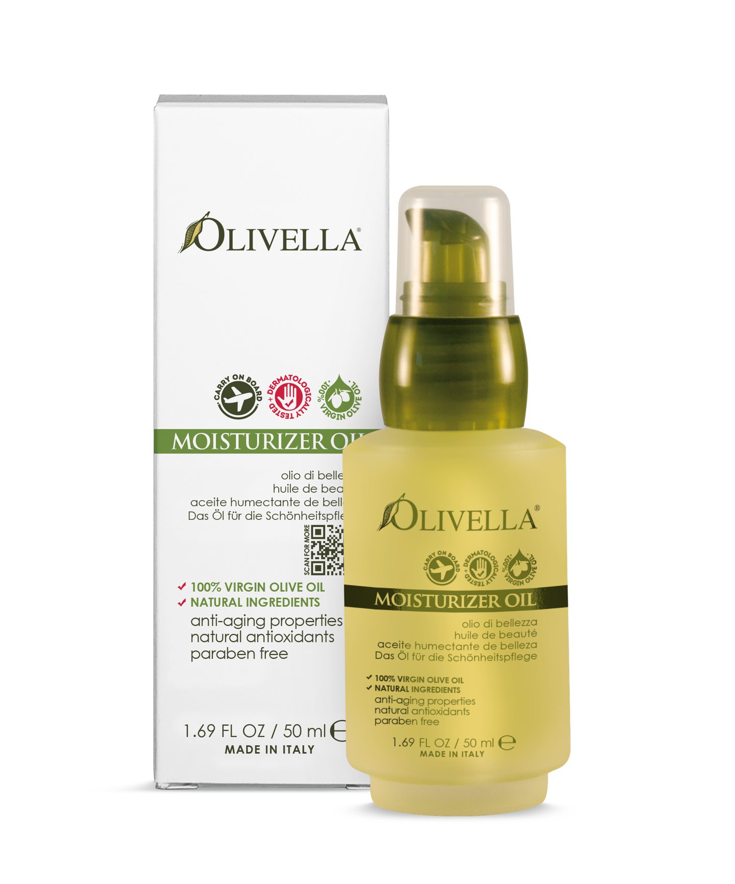 Olivella Moisturizer Virgin Olive Oil