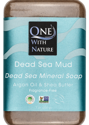 One With Nature Dead Sea Mud Triple Milled Soap