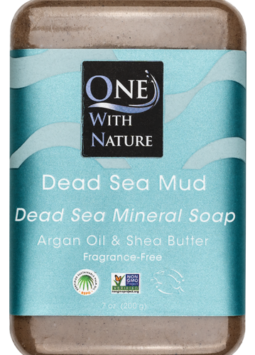 One With Nature Dead Sea Mud Triple Milled Soap