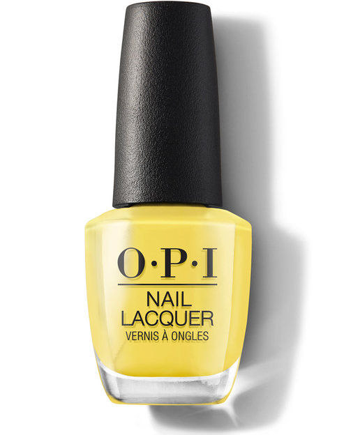 OPI Nail Lacquer, Don?t Tell a Sol, Yellow Nail Polish, Mexico City Collection, 0.5 fl oz