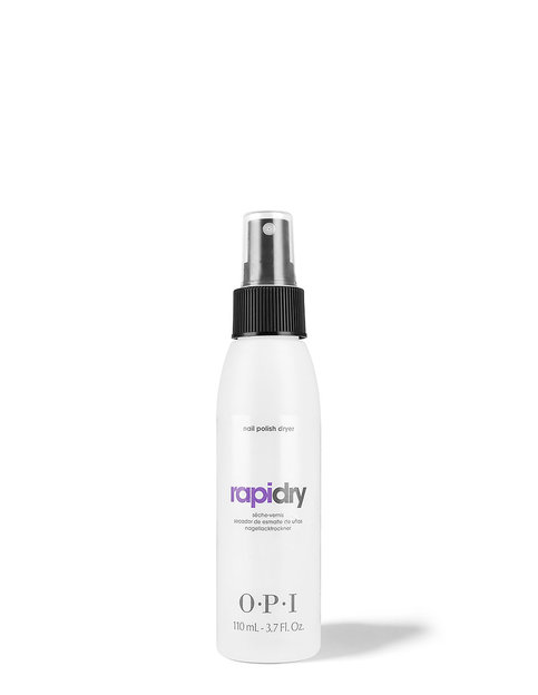 OPI RapiDry Nail Polish Dryer, Fast Drying Top Coat Spray 1.8 Fl Oz (Pack of 1)