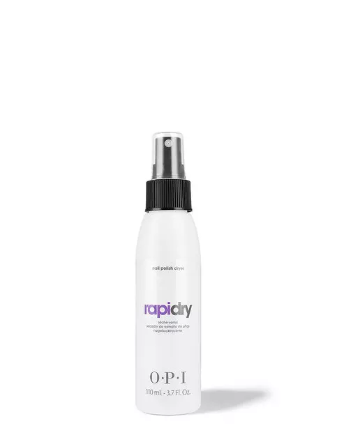 OPI RapiDry Nail Polish Dryer, Fast Drying Top Coat Spray 1.8 Fl Oz (Pack of 1)
