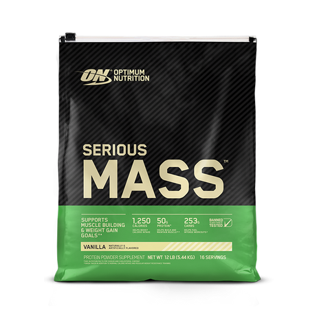 Optimum Nutrition (ON) Serious Mass Protein Powder Supplement