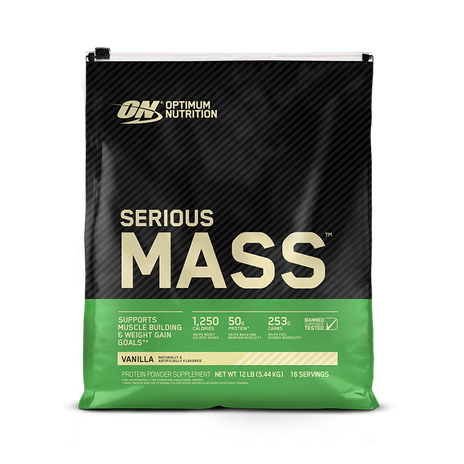Optimum Nutrition (ON) Serious Mass Protein Powder Supplement