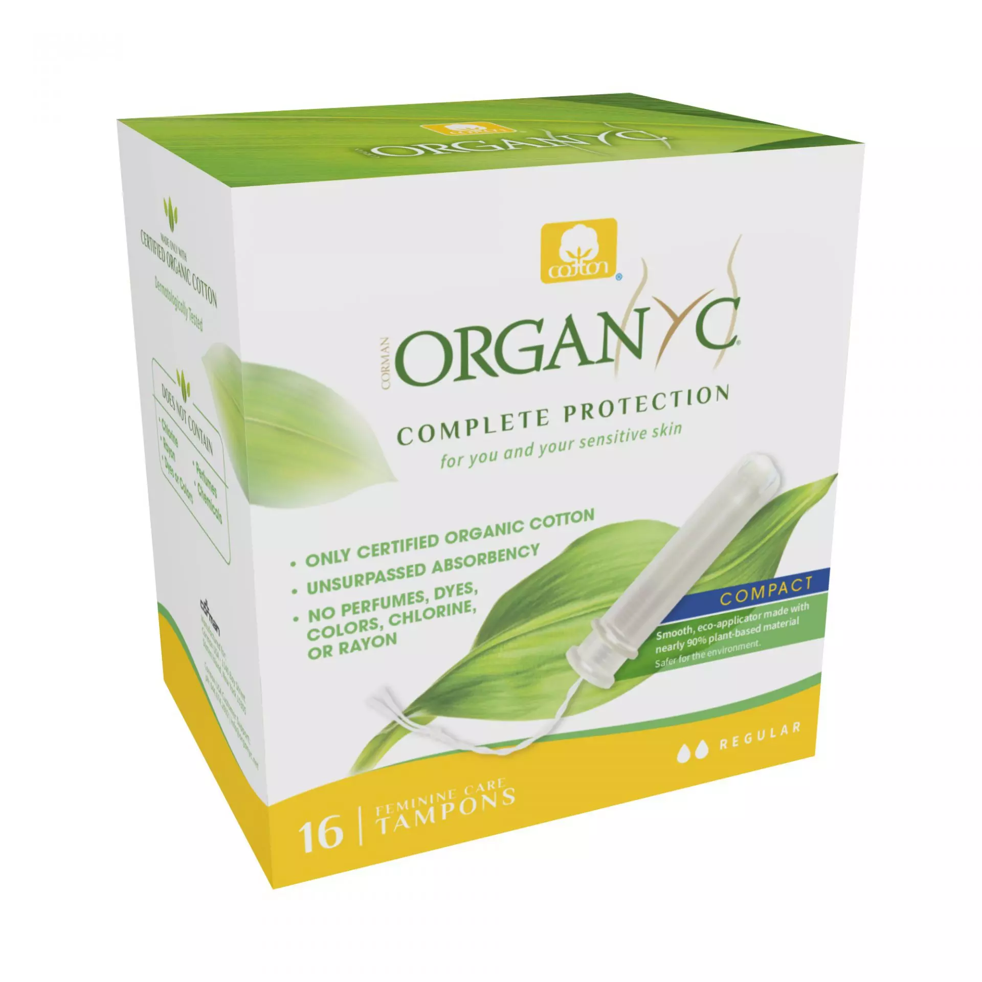 Organyc Feminine Care Tampons