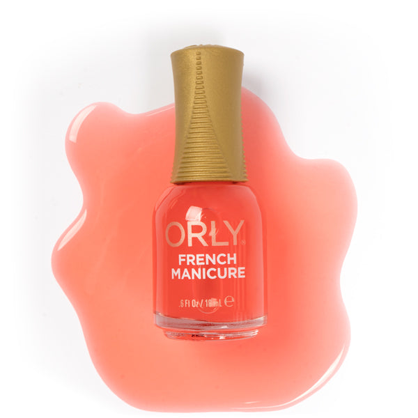 Orly Nail Lacquer, French Man Bare Rose, 0.6 Fluid Ounce
