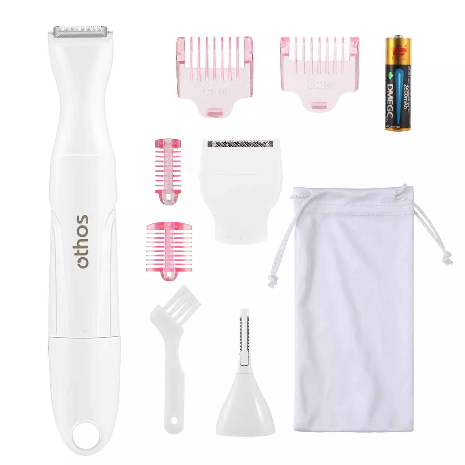 Othos Multi-Functional Electric Eyebrow Trimmer Kit For Women