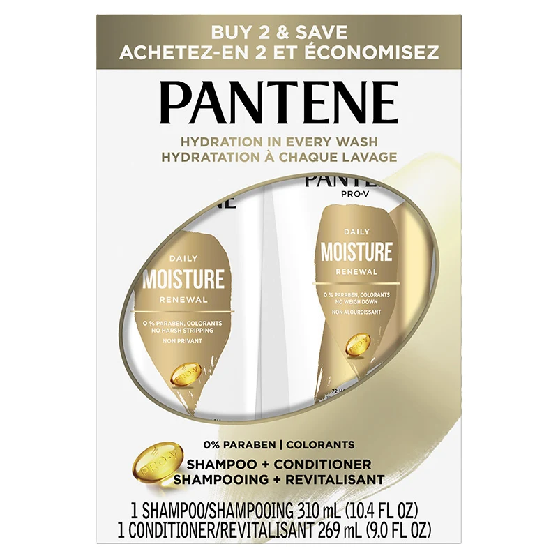 Pantene Pro-V Daily Moisture Renewal Shampoo And Conditioner
