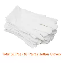Paxcoo White Cotton Gloves