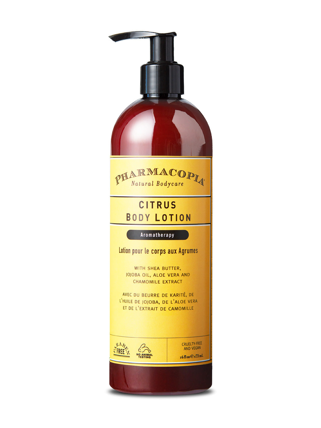 Pharmacopia Natural Body Care Citrus Body Lotion