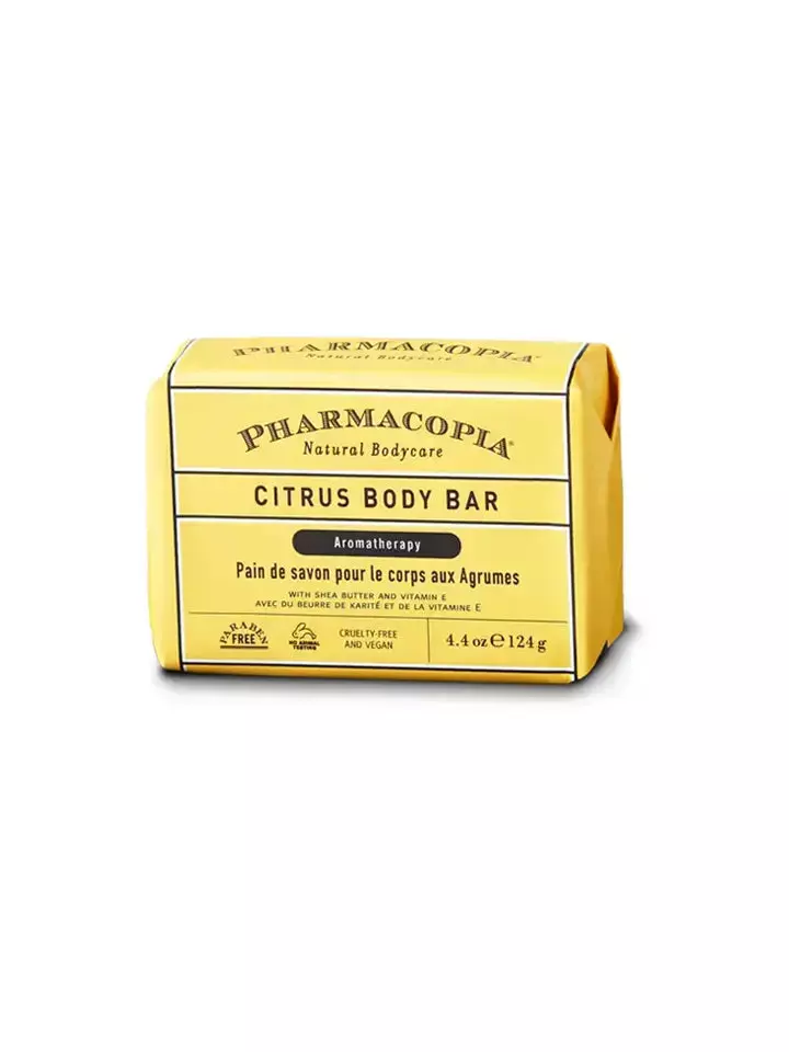 Pharmacopia Natural Bodycare Citrus Body Bar – Pack Of 3