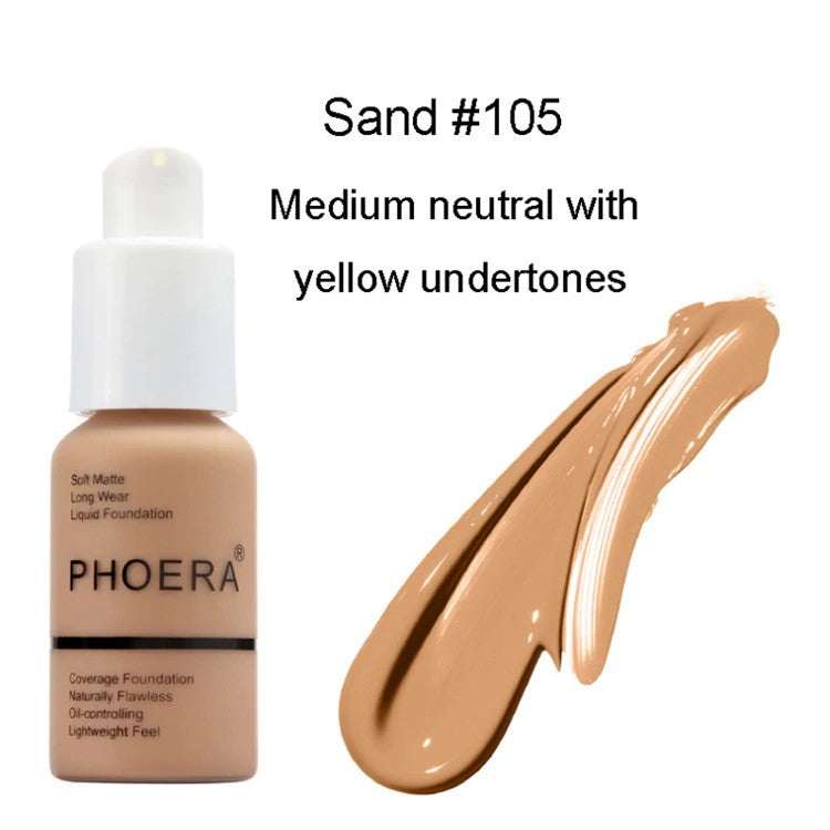 Phoera Liquid Foundation – Sand