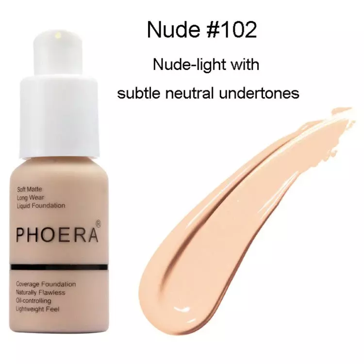 Phoera Soft Matte Long Wear Liquid Foundation