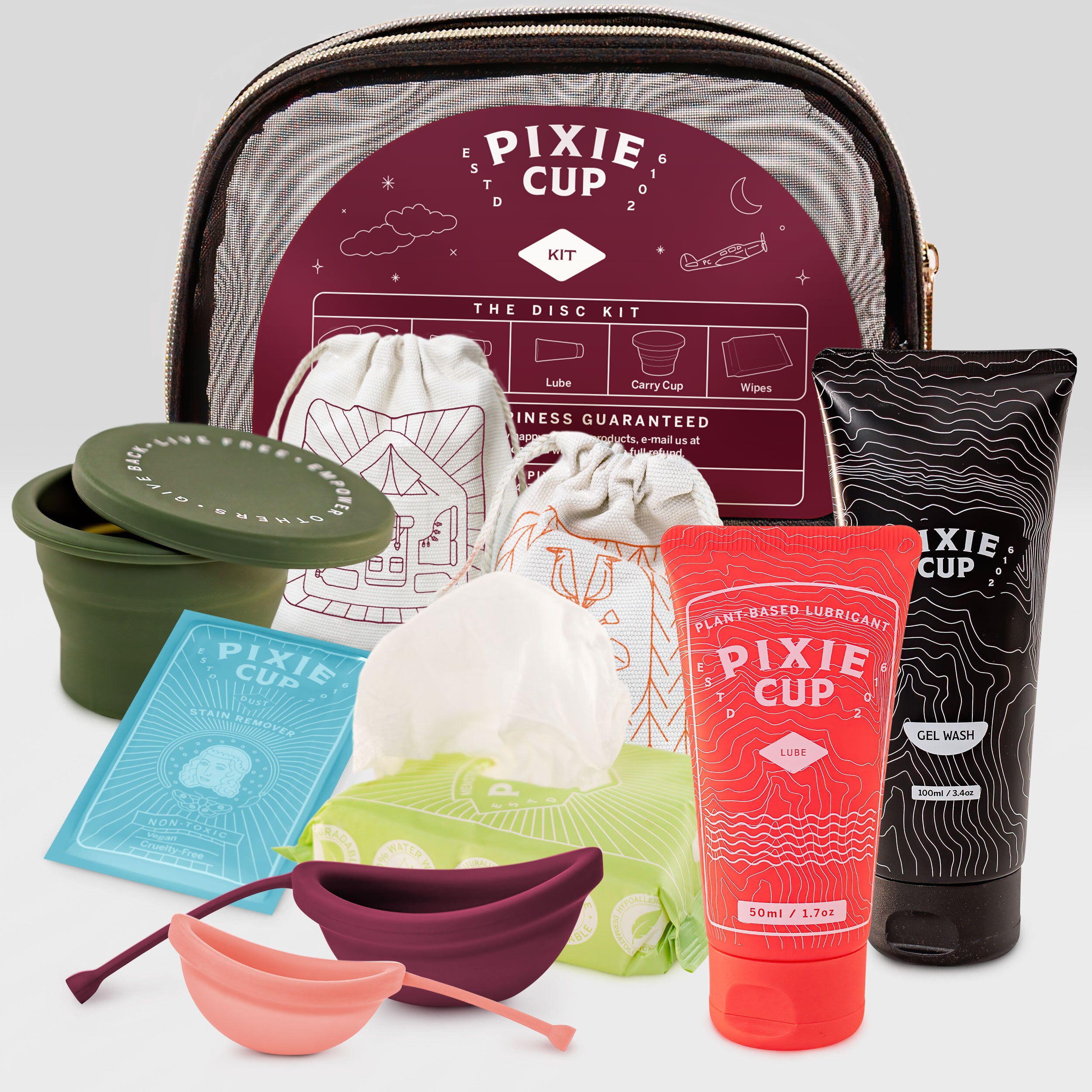 Pixie Cup Menstrual Cup Kit