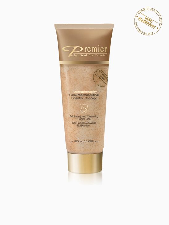 Premier By Dead Sea Premier Exfoliating And Cleansing Facial Gel