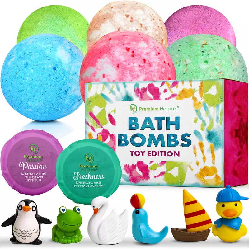 Premium Nature Bath Bombs