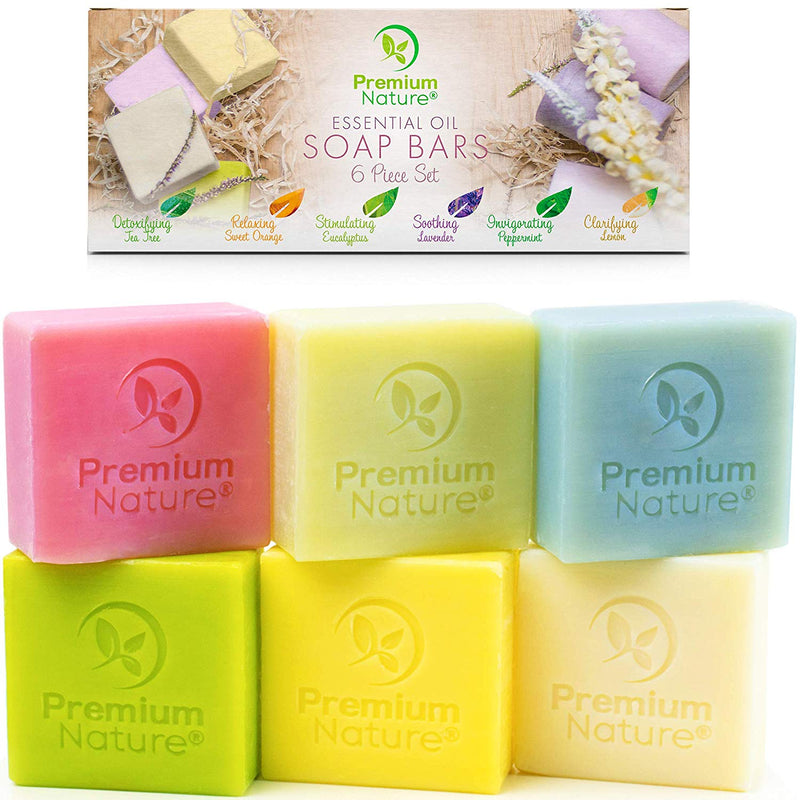 Premium Nature Essential Oil Soap Bars