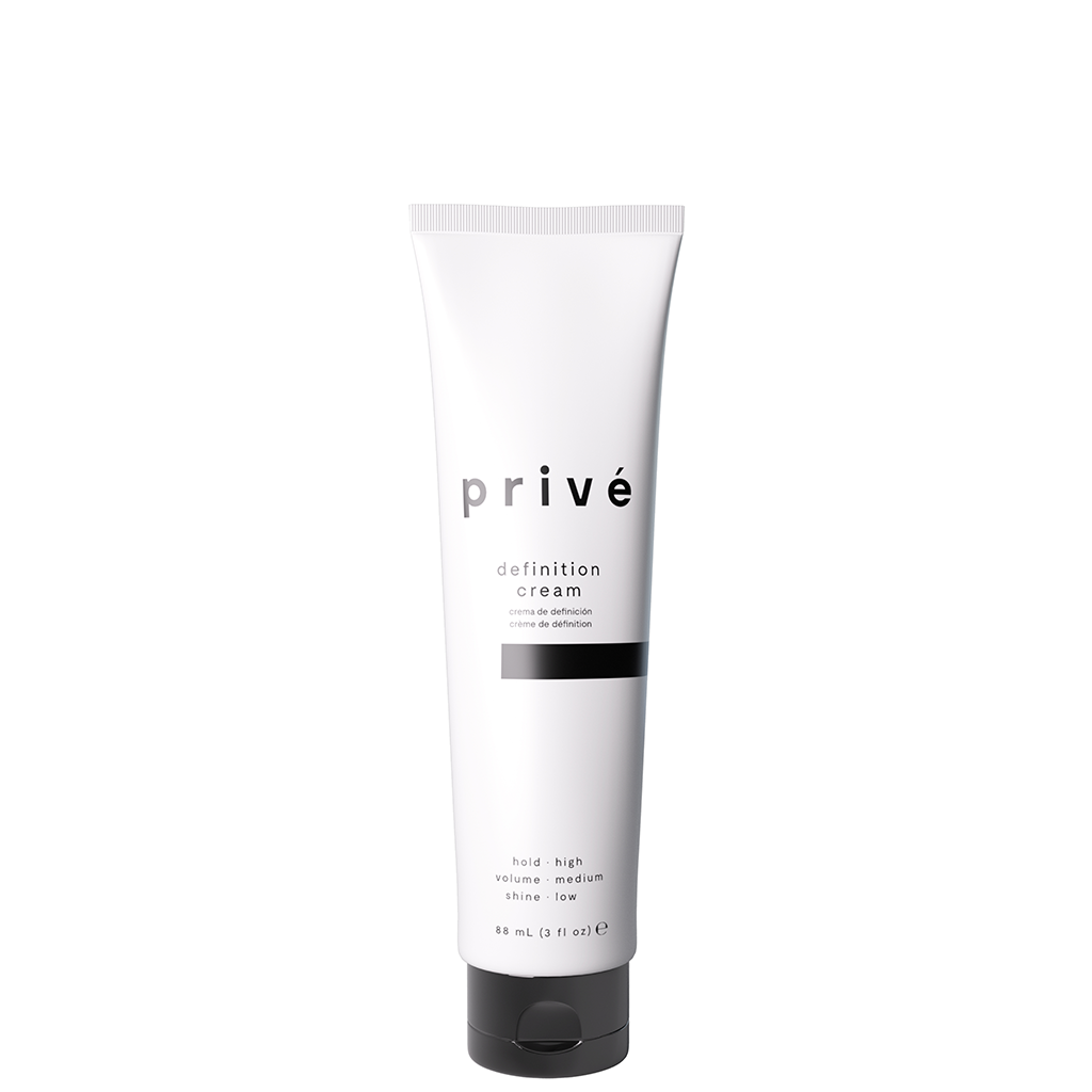 Prive Definition Cream ? Hair Texturizer Cream/Curl Defining Cream ? Frizzy Hair Control, Defines and Separates Your Hair for Sculpted Looks and Styles (3oz)