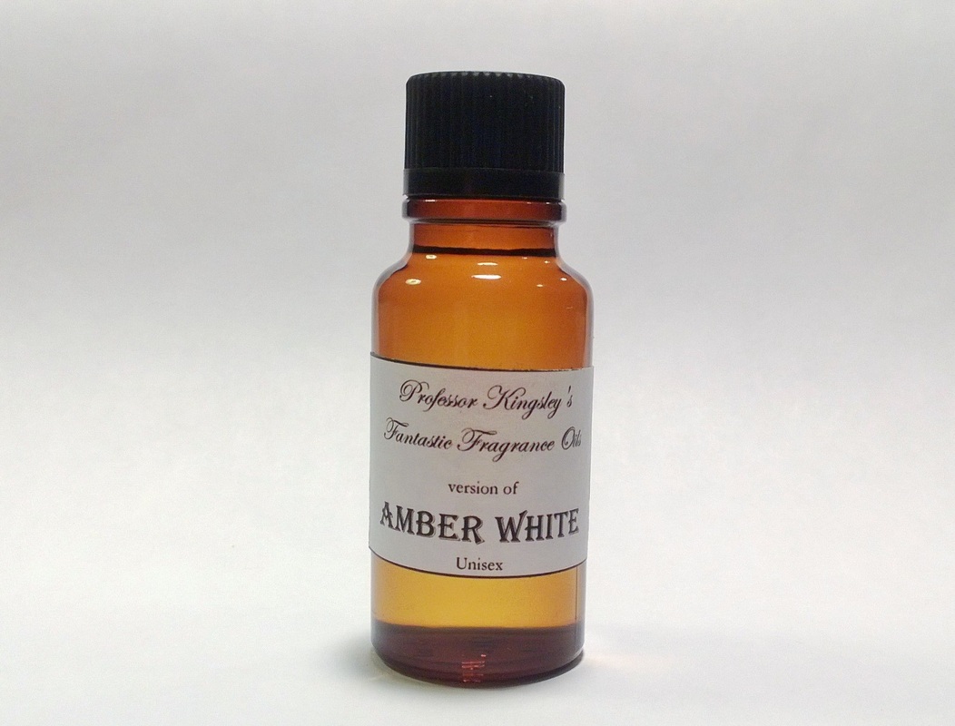 Professor Kingsley’s Fantastic Fragrance Oils Amber White (1/6 oz Concentrated Roll On)