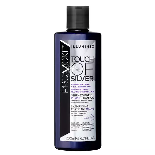 Provoke Illuminex Touch Of Silver Strengthening Purple Shampoo
