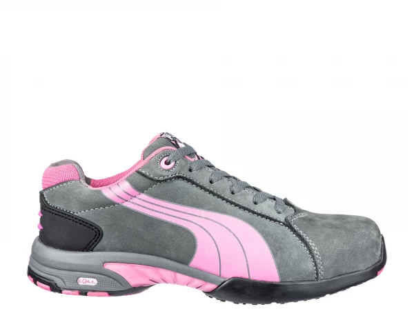 Puma Miss Safety Balance Women’s Steel Toe Shoe – Grey/Pink