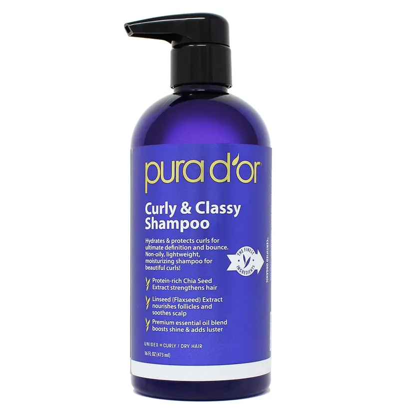 PURA D’OR Curl Therapy Shampoo