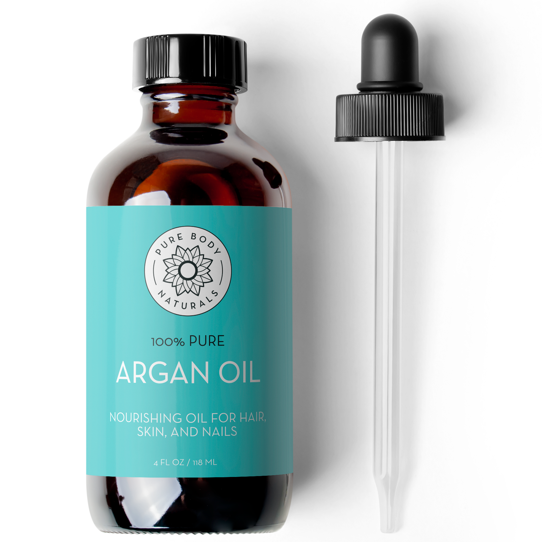 Pure Body Naturals Organic Argan Oil for Skin