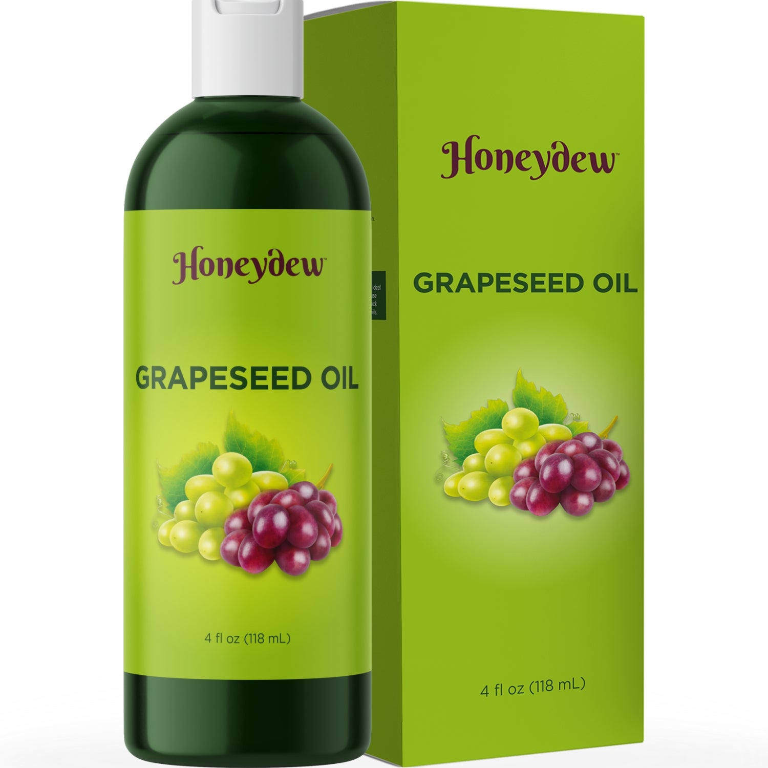 Pure Grape Seed Oil Liquid - Cold Pressed Grapeseed Oil for Face Care