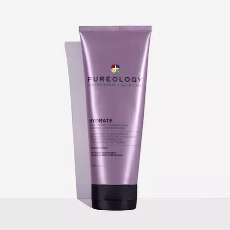 Pureology Hydrate Superfood Treatment Hair Mask | For Dry, Color Treated Hair | Silicone-Free | Vegan 6.8 Fl Oz (Pack of 1)
