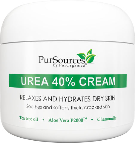 PurSources By PurOrganica Urea 40% Foot Cream