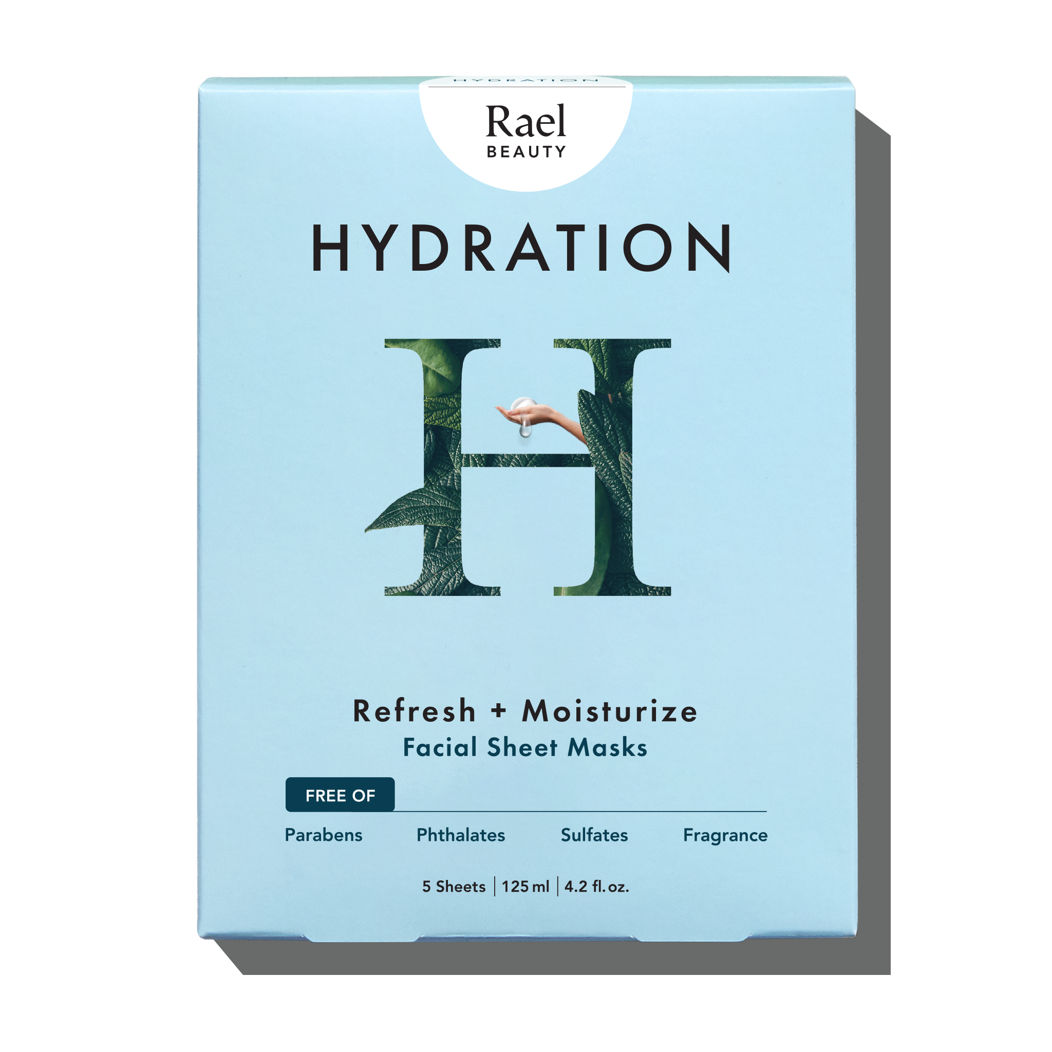 Rael Beauty Hydration Facial Sheet Masks – Pack of 5