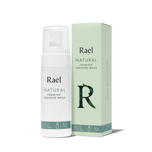 Rael Natural Feminine Cleansing Wash - Gentle Foaming Intimate Wash, pH-Balanced, Sensitive Skin, Unscented, Daily Cleansing Wash, Natural Ingredients (5oz, 2Pack) 5 Fl Oz (Pack of 2) Natural