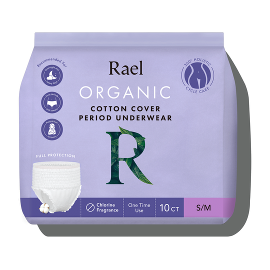 Rael Organic Cotton Cover  Period Underwear