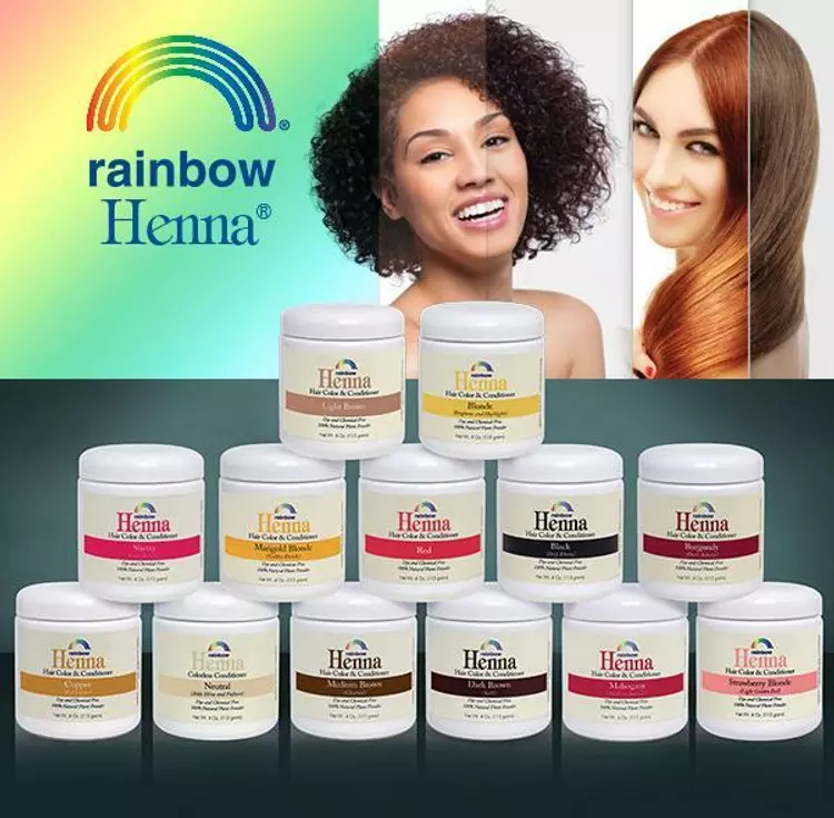 Rainbow Henna Hair Color & Conditioner