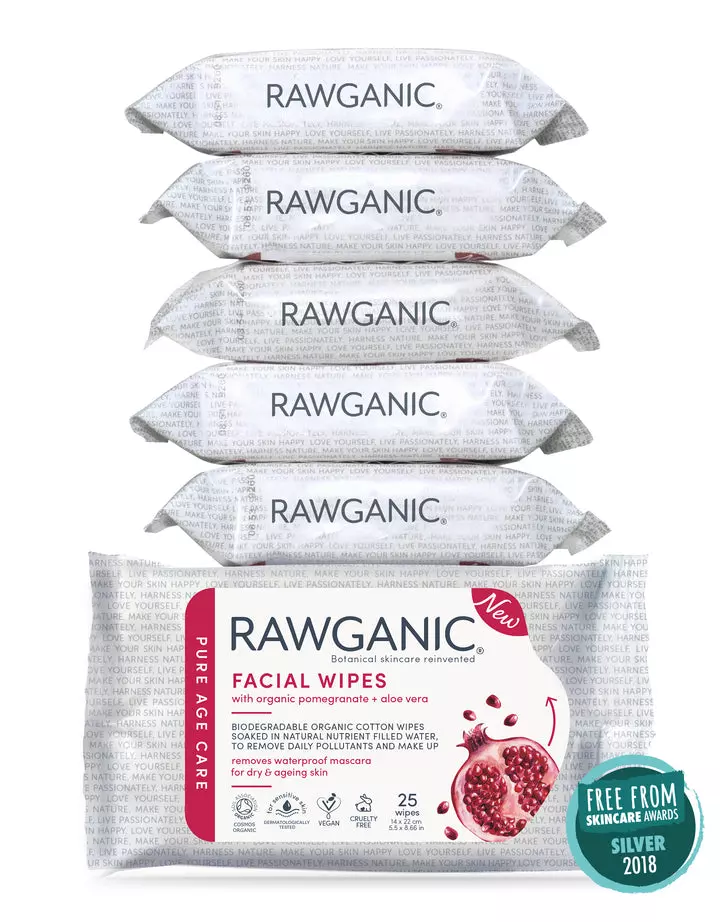 Rawganic Facial Wipes