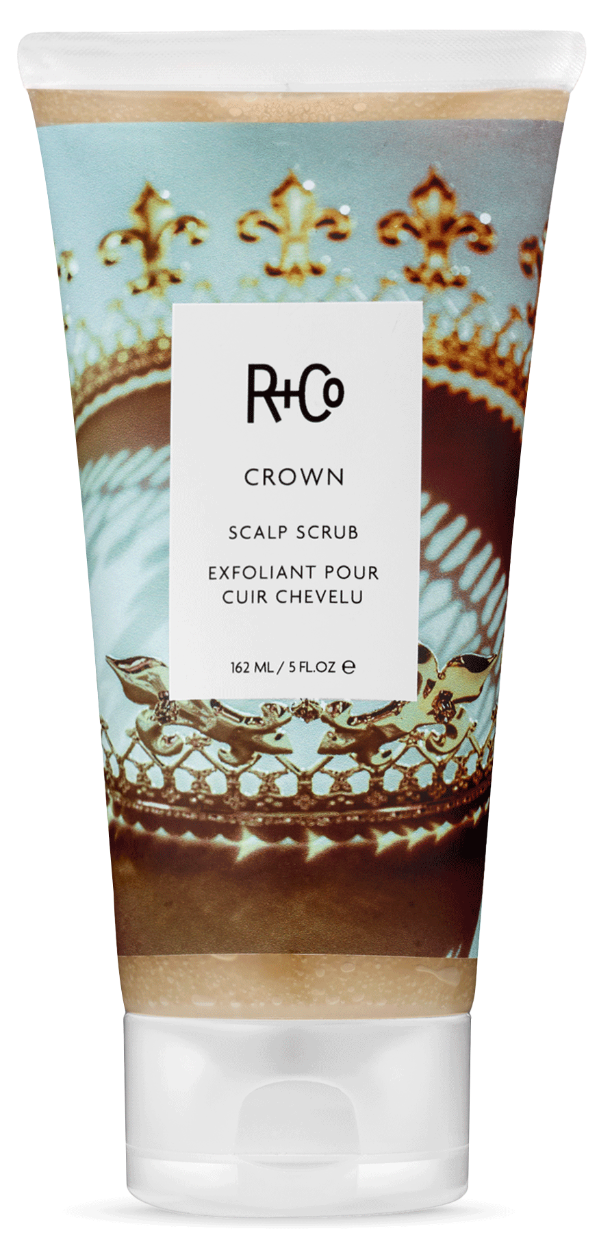 R+Co Crown Scalp Scrub, Rebalancing Scalp Treatment for Clean, Shiny and Healthy Hair, 5 Fl Oz