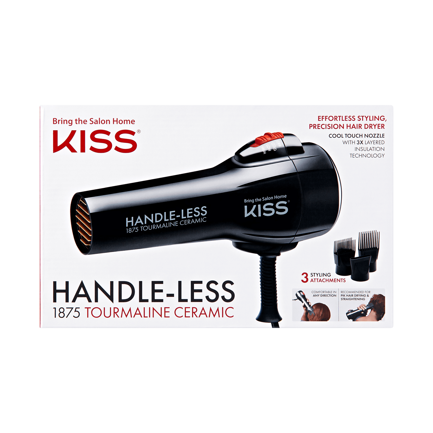 Red by Kiss Tourmaline Ceramic Dryer