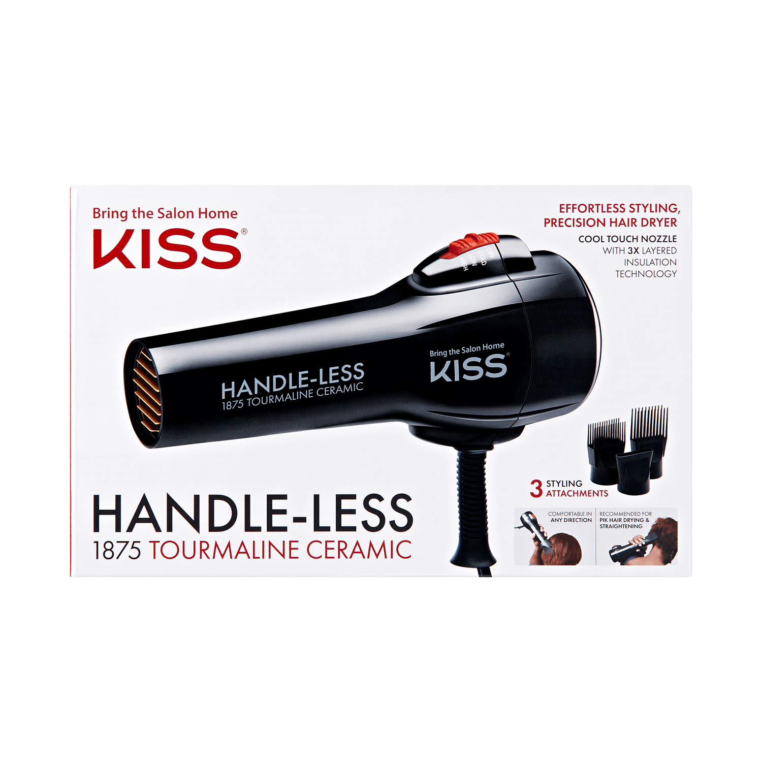 Red by Kiss Tourmaline Ceramic Dryer