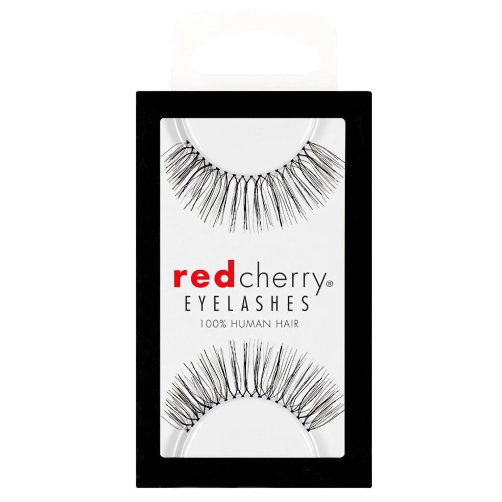 Red Cherry False Eyelashes – #DW (Demi Wispy)