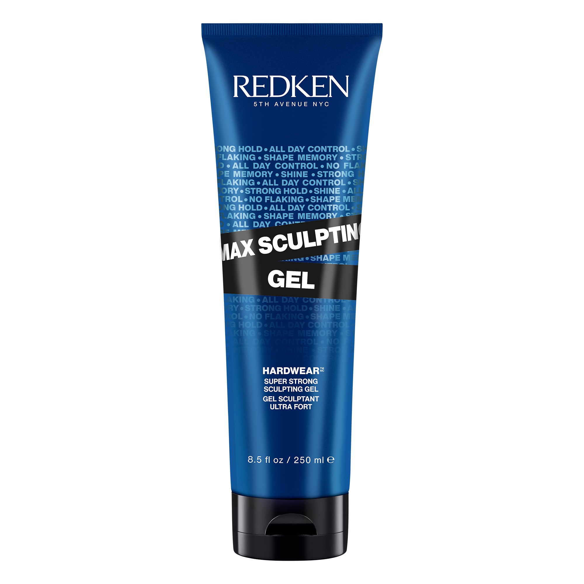 Redken Max Sculpting Gel | For All Hair Types | Strong Sculpting Gel | Provides Body & High Shine Finish | Long-Lasting Shape Memory | Flake-Free Control & Added Thickness | Maximum Hold | 8.8 Oz