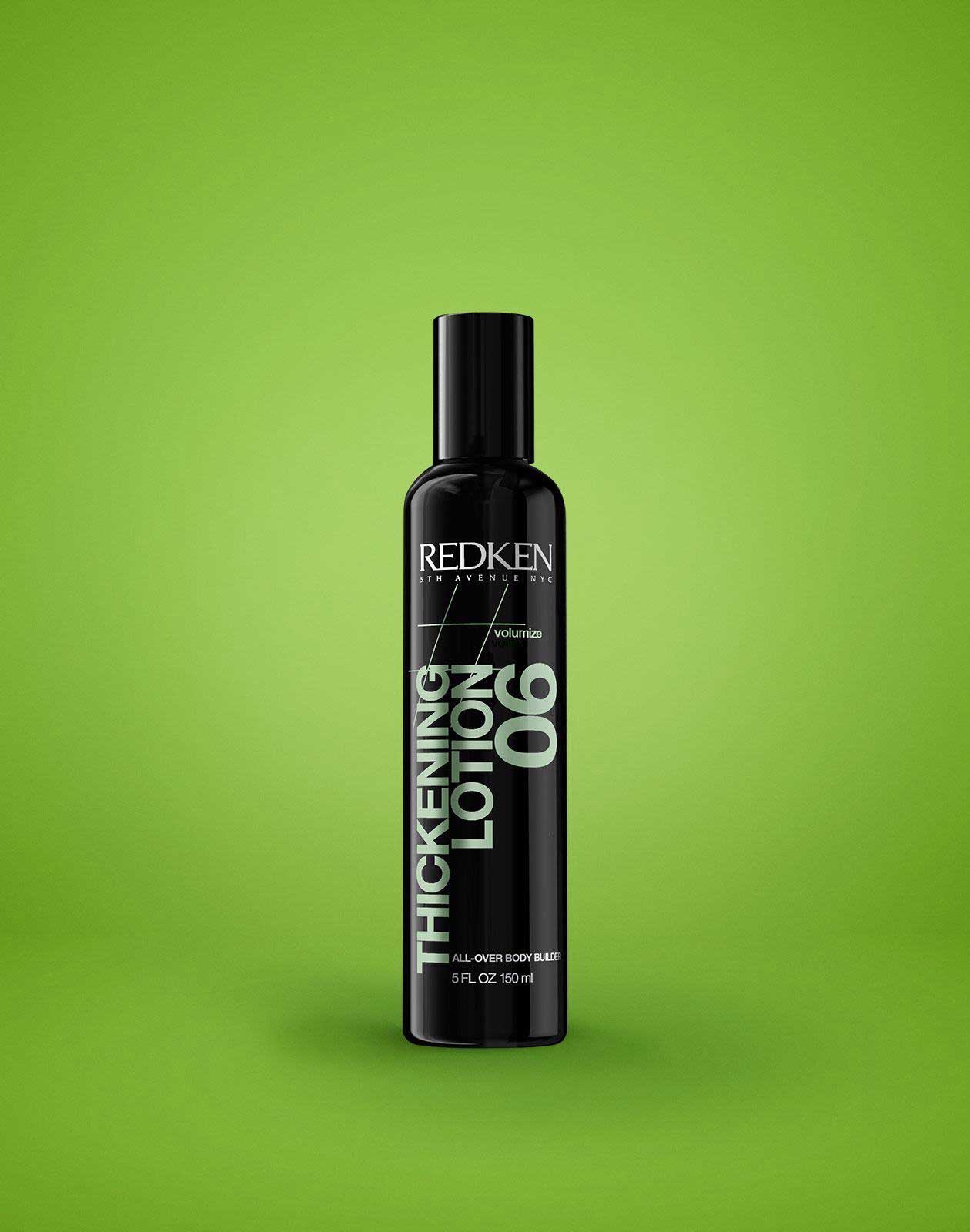 Redken Thickening Lotion 06 | For Fine Hair | Adds Weightless Body & Texture | Alcohol-Free 5 Fl Oz (Pack of 1)