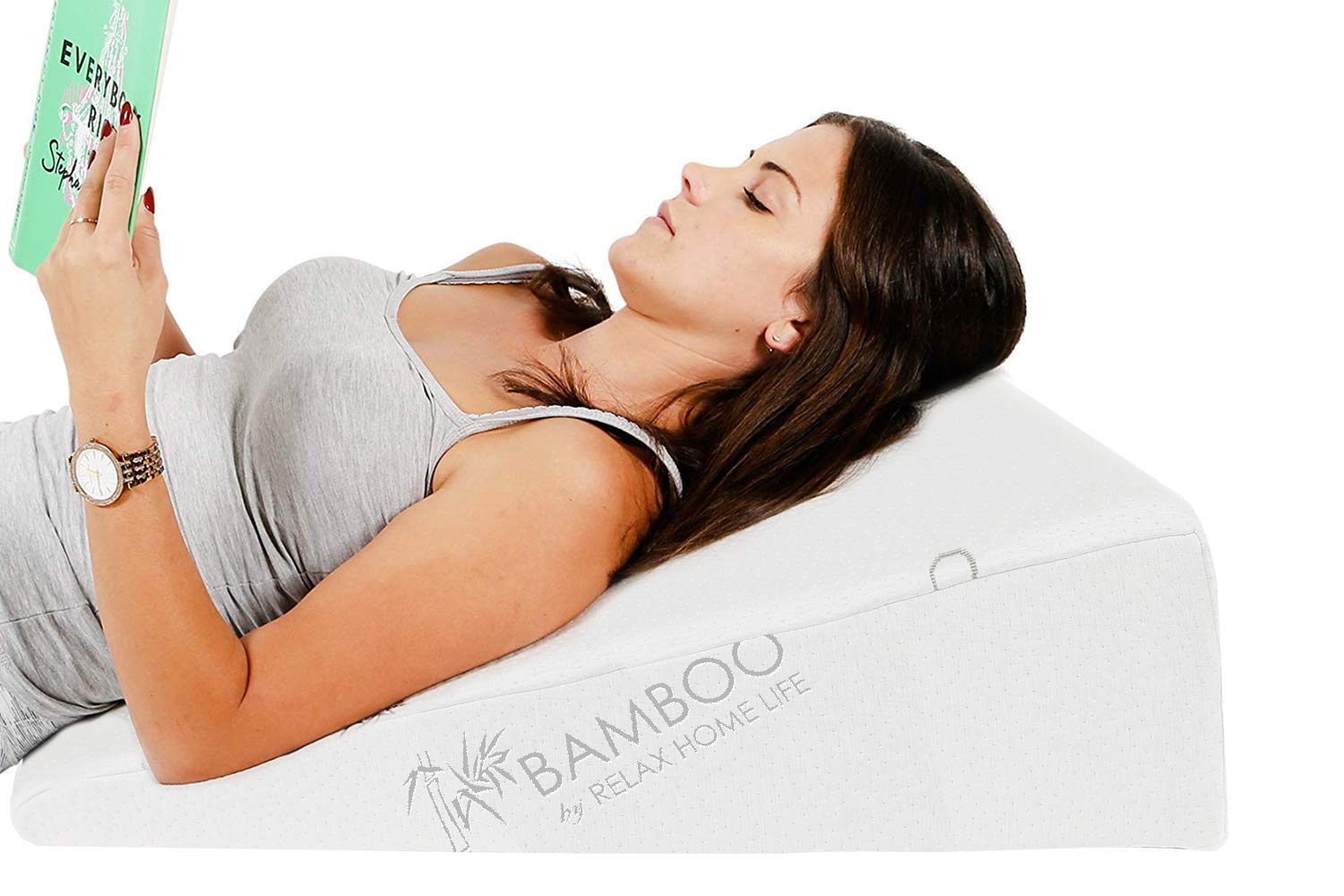 Relax Home Life FoamWedge Bamboo Pillow