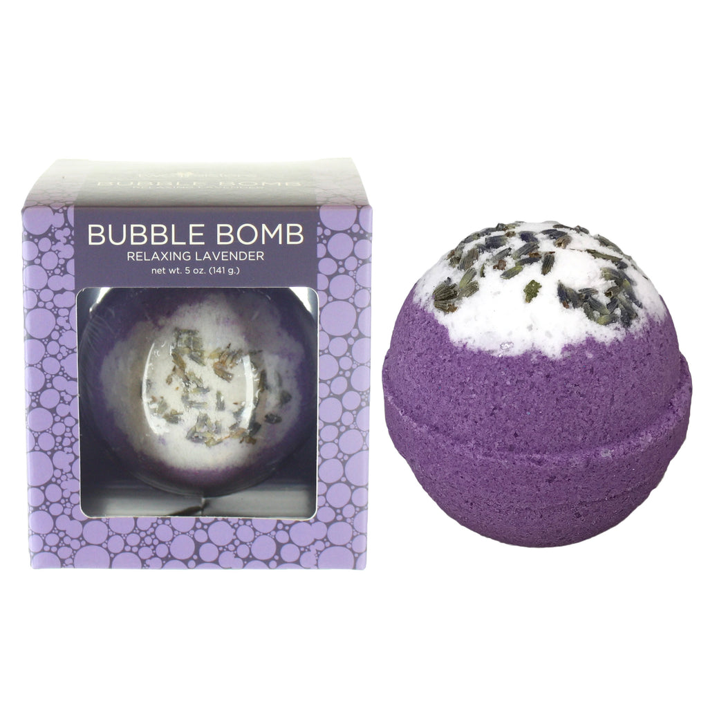 Relaxing Lavender Bubble Bath Bomb by Two Sisters Spa