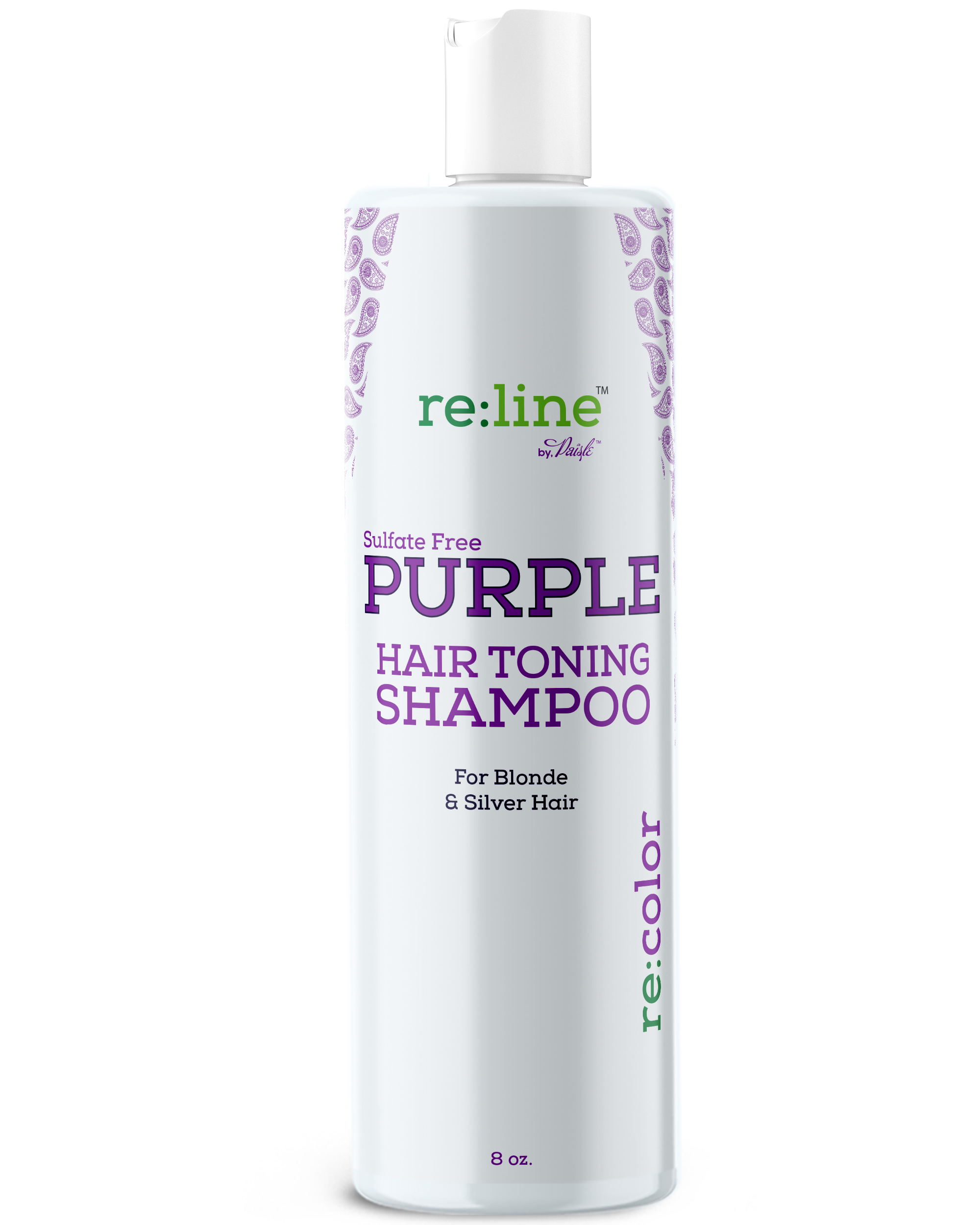 Reline By Paisle Botanics Purple Shampoo And Conditioner Set